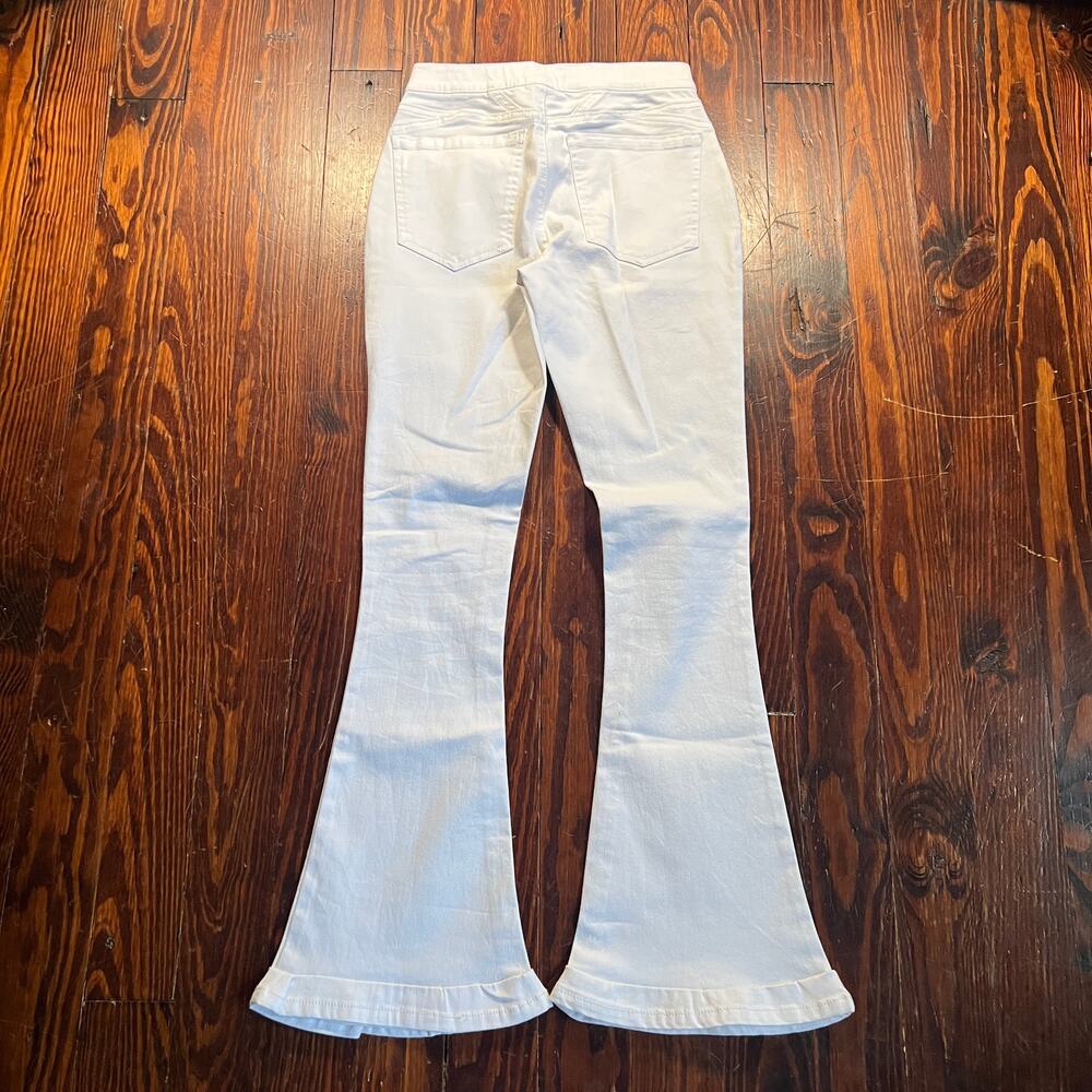Versona 2XL Casual Pants White Flared - Picture 2 of 7